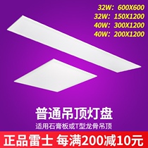 Rex lighting ordinary ceiling LED panel light NLED4403 NLED4404 600*600 300*1200