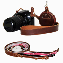 Suitable for Canon Nikon Pentax SLR camera strap shoulder strap neck rope accessory bag optional universal retro