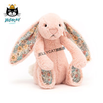 British 2020 jellycat new flower ears Blush Bunny Peach Bunny plush toy