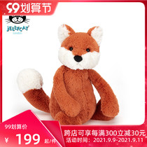 British jellycat classic shy series fox Cub super soft plush toy doll doll