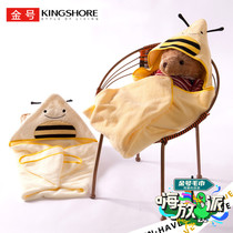 Gold quilt cotton towel quilt soft and comfortable skin cute cartoon variety of optional Hi put pie