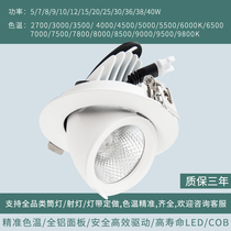 cob elephant nose light LED spotlight clothing store 2700K3000K3500K4000K5000K6000K Ceramic Exhibition Hall