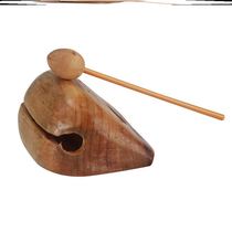 Special price knot solid wood Wood fish Buddhist musical instruments childrens early education instruments send wooden fish Hammers