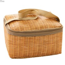 Imitation vine choreography bag thickened insulated bag Waterproof Bag insulated bag Lunch Bag Lunch Bag with Rice Bag