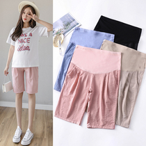 Pregnant women pants summer shorts summer five-point summer fashion loose casual wear thin wide leg pants tide mom