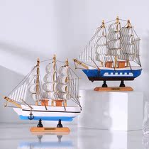 Partition wall cabinet plaid decoration boy room bedroom computer decorations children send boys sailing sail