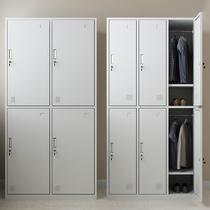 Locker staff locker iron sheet with lock storage cabinet gym locker room steel six-nine-door dormitory cabinet