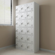 Eighteen door staff locker with lock iron storage cabinet steel locker locker gym locker room cabinet