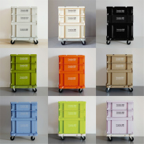 Spot HTAP industrial wind storage box thickened plastic outdoor mountain home living room coffee pulley car