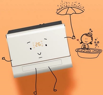 AUPU OPU integrated ceiling bathroom intelligent air heating appliances QDP2528A baby bath Zhixiang version