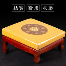 Ziyun Pavilion solid wood kneeling pad home indoor kneeling chair Buddha pad sitting button pad Temple Temple Buddhist Hall Buddha pad