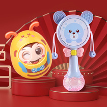 Newborn baby early education toy puzzle 0 1 year old baby 6 months old hand bell child child can bite 9