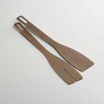 Italian Knindustrie walnut cooking spatula non-stick kitchen rice spoon stir-fry spatula set for home use