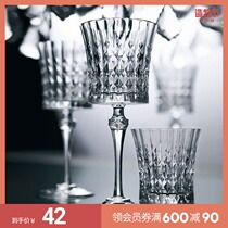 French imported CDA European luxury crystal wine glass Vintage champagne glass personality household wine glass goblet small