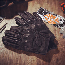 AMZ Four Seasons gloves male motorcycle riding locomotive cross-country car gloves riding anti-fall winter warm
