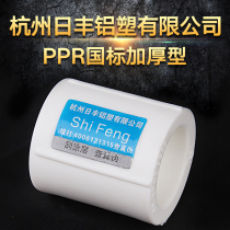 Hangzhou Rifeng Aluminum Plastic Co. Ltd. 46 points 20 25PPR direct water pipe fittings joint hot melt pipe fittings