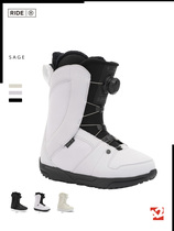 A2 BOARD SHANG W22 RIDE SAGE womens all-around sliding park flat flower snowboard shoes for sale