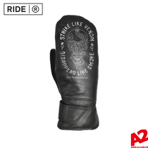 A2 board Shang Ride Mens sheepskin gloves touch screen wear-resistant breathable waterproof ski gloves inner finger gloves