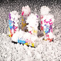 Emulation Snow Flake Spray Snow Jars Foam White Flying Snowshooter Spray Snowflake Spray Christmas Decorations Wedding Wedding Celebration