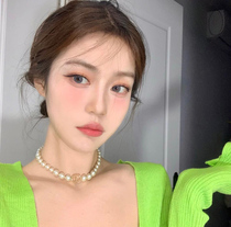 (Gaoding clearance) Pearl necklace is sold at a low price at any time.