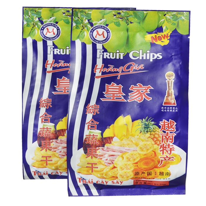 Vietnamese Speciality Import Royal Integrated Fruits and Vegetables Dry Snack 250g Vegetables and Fruits Dry Buy 3