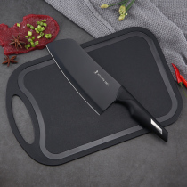 Kitchen knife Kitchen board two-in-one household stainless steel kitchen knife dormitory kitchen knife baby food supplement knife German knife