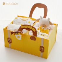 moodbox newborn gift box baby clothes supplies baby summer net red poached egg ha clothes climbing clothes meeting gift