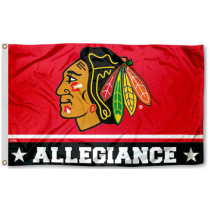 Foreign trade NHL Chicago Black Hawks Flag Chicago Blackhawks Flag