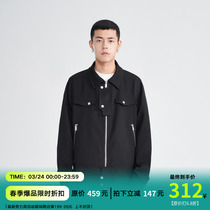PCLP (PERCLIPS) deconstructed zipper jacket jacket national tide brand spring and autumn new loose coat men