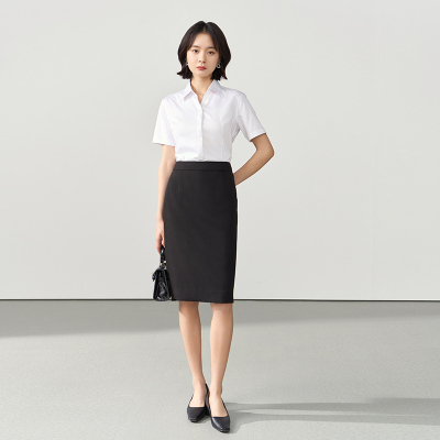 taobao agent Summer pleated skirt, classic suit jacket, nurse uniform, hip-accented, with short sleeve