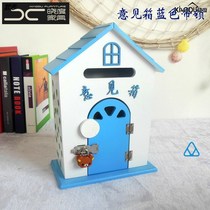 Pastoral style Kindergarten heart letter box Home decoration suggestion box Photography props Cute cabin decoration