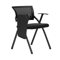 Training chair with writing board folding chair with wheels listening desk chair with wheels listening desk and chair integrated with table board Student Office conference chair
