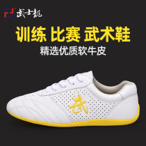 Martial Arts shoes childrens training competition soft sole special shoes mens beef tendon leather shoes womens spring and summer Samurai Dragon