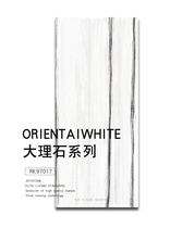 Nobel all-ceramic glazed marble tiles Simple modern black sands soft light RK97017M