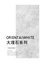 Nobel all-ceramic glaze marble tile simple modern gray pearl RK97006