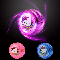 Childrens toys glowing Yo-Yo yo yo-yo boys and girls metal traction yoyo ball children birthday gift