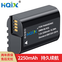 HQIX 适用 松下DC-S5全画幅无反微单单反相机DMW-BLK22电池充电器