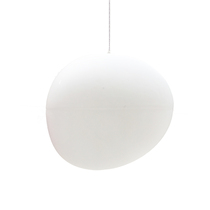 Nordic designer creative personality Art restaurant bar creative head simple modern shaped white glass hanging lamps