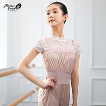 Small jasmine straps waist ballet slimming jumpsuit sweat clothing women slimming fat burning dance pants sports sweat pants
