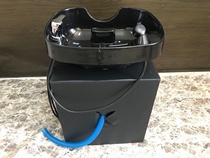 Shampoo cylinder Sitting shampoo bed Hair salon Barber shop Ceramic plastic shampoo basin bed Vertical base Head therapy column