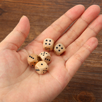 Solid wood dice solid big number dice griddle Bar Supplies KTV Mahjong Chess color Sub-color Grain Color Rinting