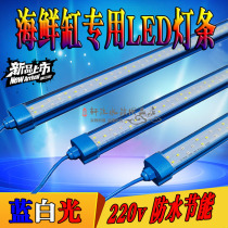 Seafood fish tank light LED light bar fish pond lighting 220V waterproof light bar energy-saving light hotel supermarket seafood pool light