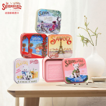 French imported handmade essential oil soap face soap makeup remover cleansing facial deep cleaning 100g