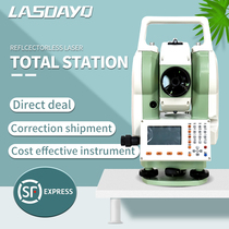 Import and export English version of Leisda total station high precision prism-free Engineering measuring instrument coordinate point Lofting