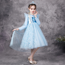 Aisha Princess Dress Womens Summer Dress Long Sleeve Frozen Halloween Spring Dress Aisha New Childrens Dress