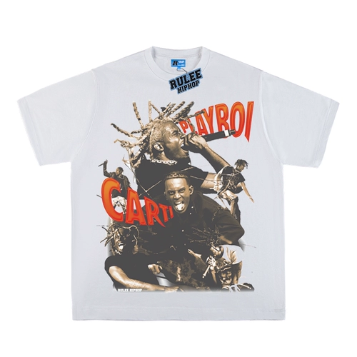 Ретро дышащая летняя футболка в стиле хип-хоп, в американском стиле, короткий рукав