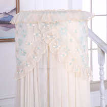 Round vertical air conditioning cover cylindrical cabinet machine dust cover lace boot does not take the beauty of Gree I Shang Oaks