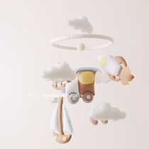 INS Wind original baby bed Bell rattle non-woven fabric free cut DIY material bag pregnant women pass time full moon gift