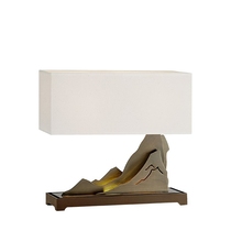 New Chinese light luxury decorative lamp simple modern landscape Zen living room study bedroom bedside designer lamps