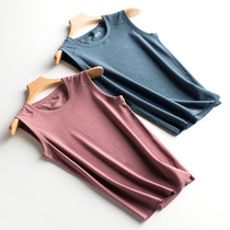 Warm vest mens plus suede thickened Develed fever lingerie Youth inside wearing single piece blouses undershirt autumn and winter